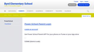 PowerSchool / PowerSchool - Aiken County Public School District