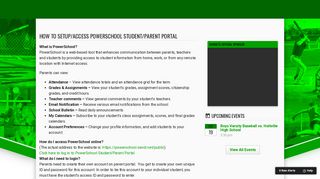 How to Setup/Access PowerSchool Student/Parent Portal - Lincoln