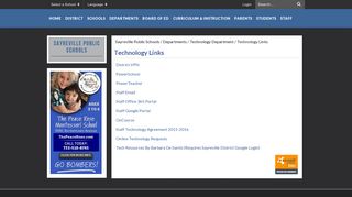 Technology Links - Sayreville Public Schools