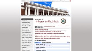 Arlington Public Schools: Home Page