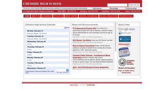 Cheshire High School - Google Sites