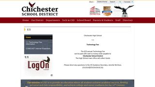 1:1 - Chichester School District