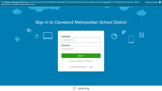 Cleveland Metropolitan School District | PowerSchool Learning | K-12 ...