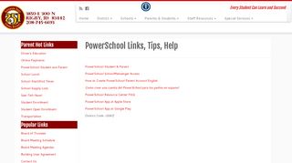 PowerSchool Links, Tips, Help – Jefferson Joint School District #251
