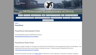 PowerSchool - Momauguin - Google Sites