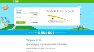 IXL - Elizabeth Public Schools
