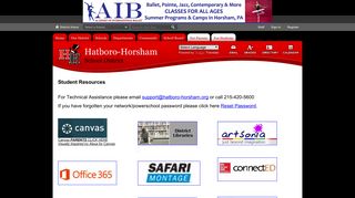 For Students / For Students2 - Hatboro-Horsham School District