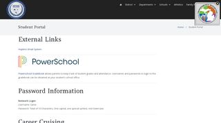 Student Portal - Hopkins Public Schools