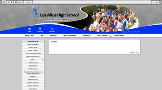portal - Los Altos High School - Mountain View Los Altos District