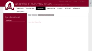 PowerSchool Portal / Overview - Oxford Area School District