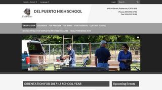 Del Puerto High School - Patterson Unified School District