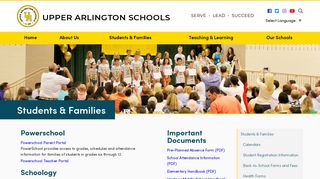 Students & Families - Upper Arlington Schools