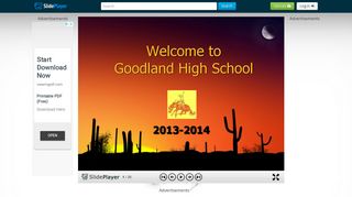 Welcome to Goodland High School USD 352 Graduation ... - SlidePlayer