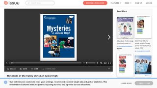 Mysteries of the Valley Christian Junior High by Valley Christian ...