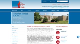 West Hartford Public Schools: PowerSchool Information