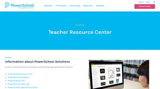 PowerSchool Teacher Resource Center