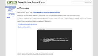 PowerSchool Parent Portal - Google Sites