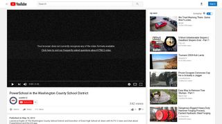 PowerSchool in the Washington County School District - YouTube