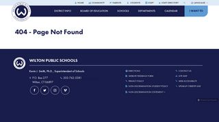 Resources Quick Links - Wilton Public Schools