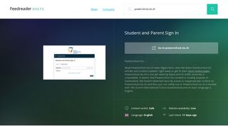Get Powerschool.zis.ch news - Student and Parent Sign In