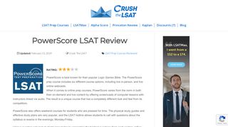 2019 PowerScore LSAT Review [Must Read Before Buying!]