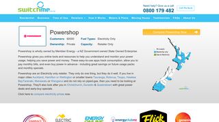Powershop - New Zealand Electricity Company - SwitchMe.co.nz