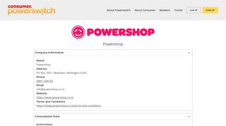 Powershop - Powerswitch
