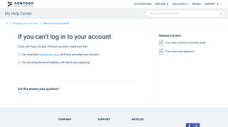 If you can't log in to your account - Powtoon Knowledge Base