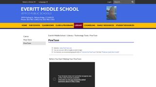 PowToon - Everitt Middle School - Jeffco Public Schools