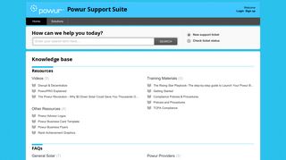 Powur Support Suite