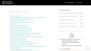 Poynt terminal FAQ - MINDBODY Support