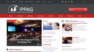 PPAG: The Pediatric Pharmacy Association