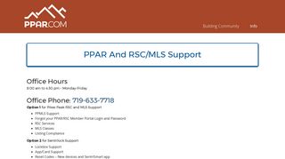 Support - PPAR