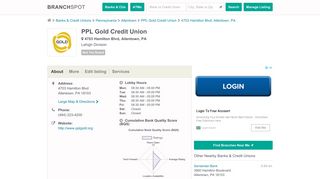 PPL Gold Credit Union - 4703 Hamilton Blvd (Allentown, PA)