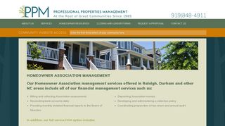 Homeowner Association Management | Property Management | PPM