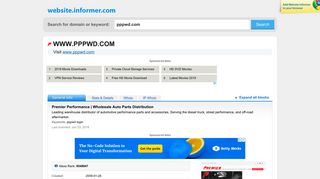 pppwd.com at WI. Premier Performance | Wholesale Auto Parts ...
