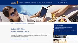 PPS Club - Solitaire PPS Club | Singapore Airlines
