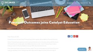 Practical Outcomes joins Catalyst Education · Selmar Institute of ...