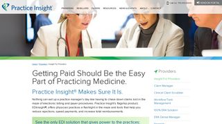 Insight For Providers - Practice Insight