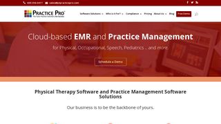 Web Based Physical Therapy Software by Practice Pro