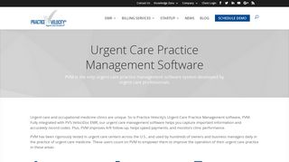 Urgent Care Practice Management Software by Practice Velocity