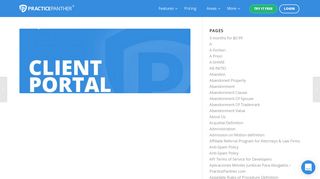 Client Portal | Law Practice Management Software | PracticePanther.com