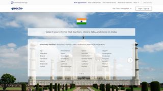Find Doctors, Clinics & more - Healthcare in India | Practo in India ...