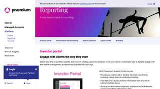 Investor portal | Praemium