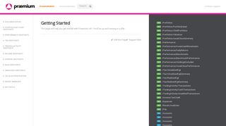 Getting Started · Praemium API