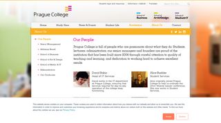 Our People | Prague College | Administration