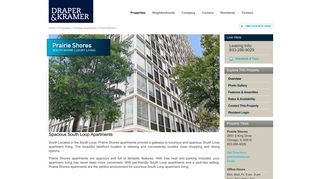 Prairie Shores | Chicago Apartment Management Company | Draper ...