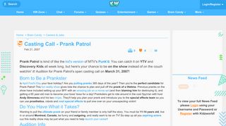 Prank Patrol | Open Casting Call | Kids & Teens | Auditions | TV Series ...