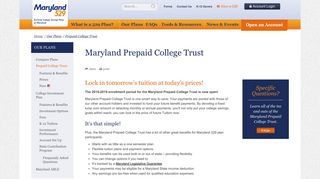Maryland Prepaid College Trust | Maryland 529