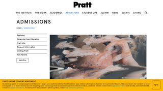 Pratt Institute | Admissions